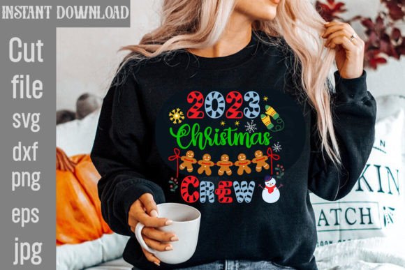2023 Christmas Crew SVG Cut File Review for Real Projects