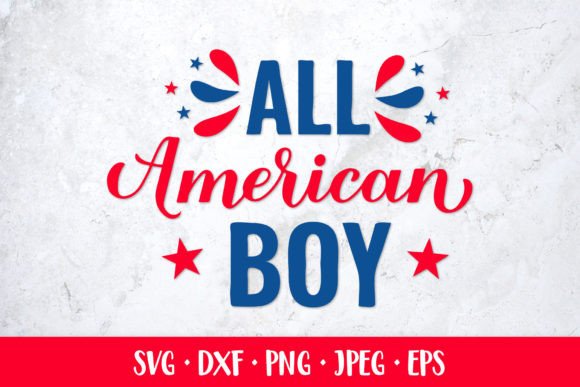 All American Boy SVG: A Patriotic Embroidery Design Worth Stitching