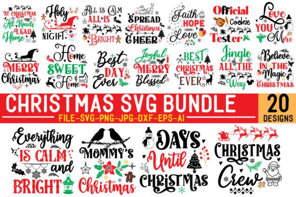Christmas SVG Bundle, 20 Designs Review for Real Embroidery Projects