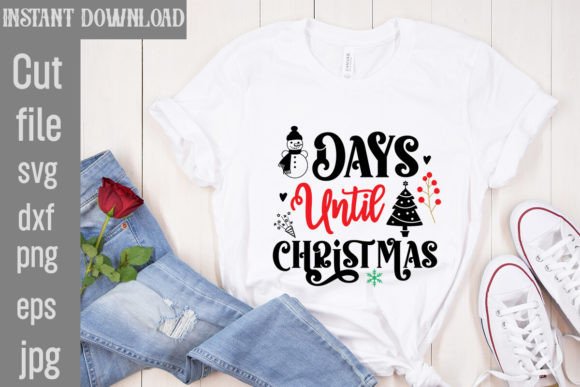 Days Until Christmas SVG Cut File Review for Real Projects