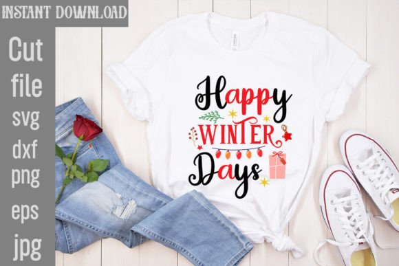 Happy Winter Days SVG Cut File Review for Real Embroidery Projects