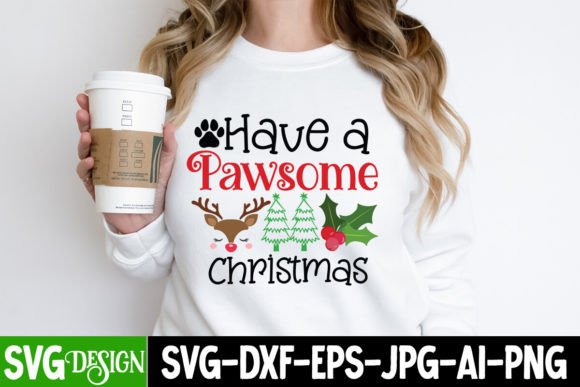 Have a Pawsome Christmas SVG Cut File Review