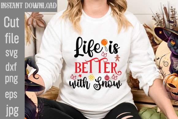 Life is Better with Snow SVG Cut File Review