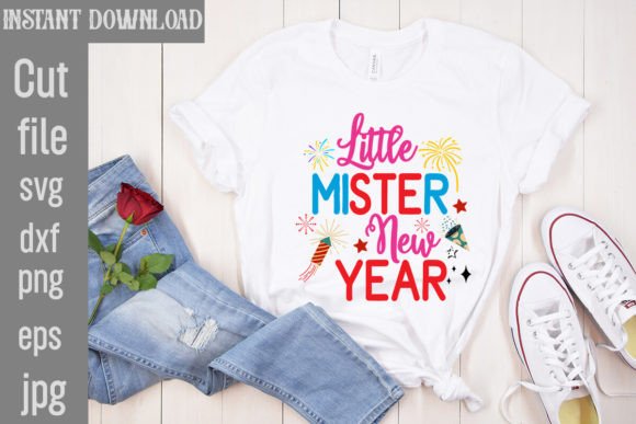 Little Mister New Year SVG Cut File Review for Real Projects