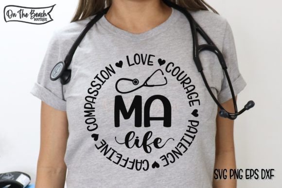 MA SVG Medical Assistant SVG PNG Review