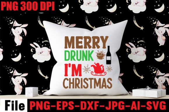 Merry Drunk I m Christmas Embroidery Review