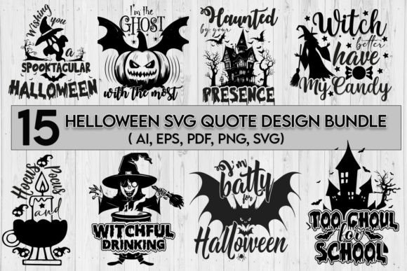 Reviewing 15 Halloween Svg Quote Bundle Design