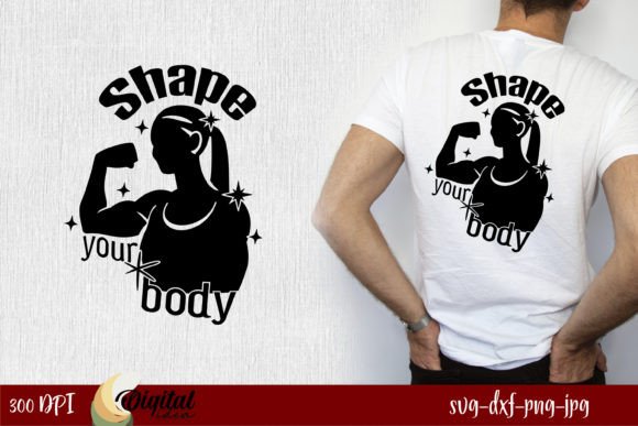 Shape Your Body Embroidery Design Review: A Motivational Graphic for Real Projects