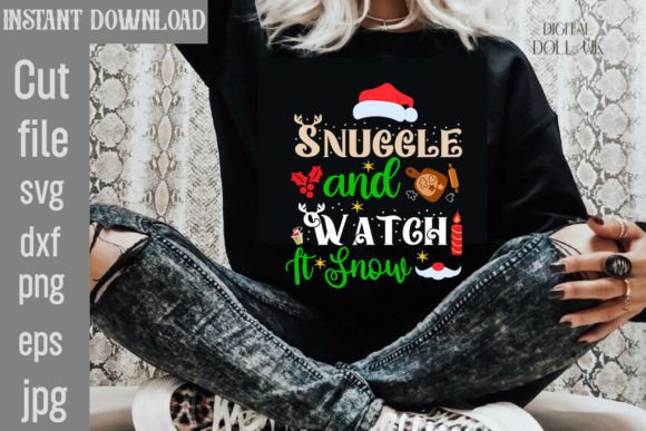 Snuggle and Watch It Snow SVG Cut File Review for Real Projects