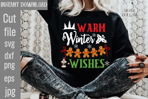 Warm Winter Wishes SVG Cut File Review: A Festive Embroidery Design